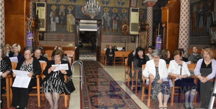 Χίος: Το Μικρασιάτικο μοιρολόι της Παναγιάς στον Άγιο Χαράλαμπο Βαρβασίου (βίντεο)