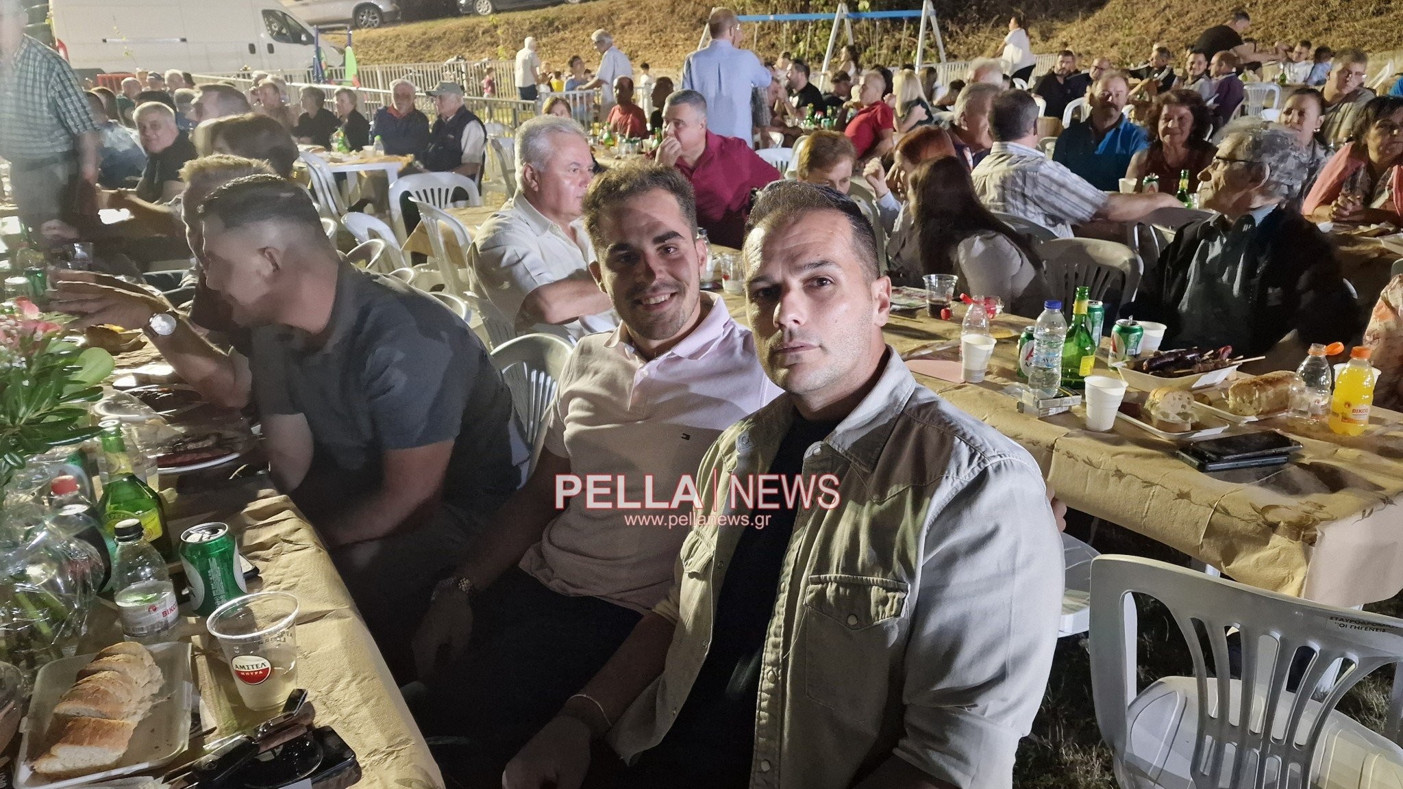 "Ανάσα" δροσιάς στο πανηγύρι της Αγίας Φωτεινής