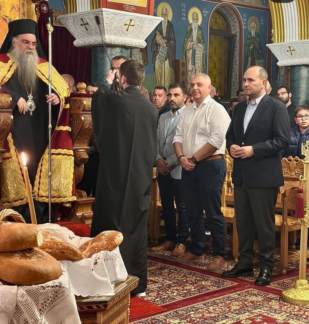 Εξαπλάτανος: Πανηγυρικός Εσπερινός και Λιτανεία