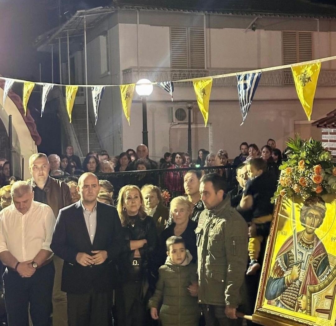 Εξαπλάτανος: Πανηγυρικός Εσπερινός και Λιτανεία
