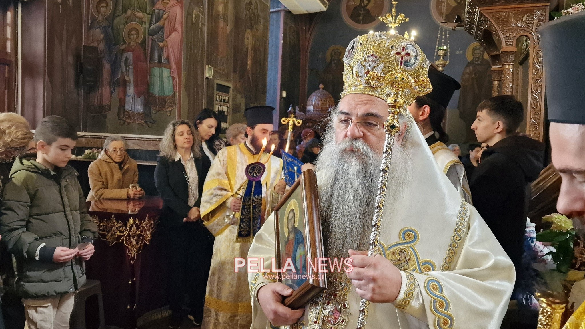 Με λαμπρότητα η Κυριακή της Ορθοδοξίας στην Αγία Σκέπη