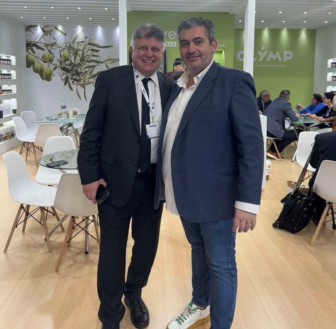 Ο Πρόεδρος του Επιμελητηρίου Πιερίας Κωνσταντίνος Πίτσιας στην FOOD EXPO 2025