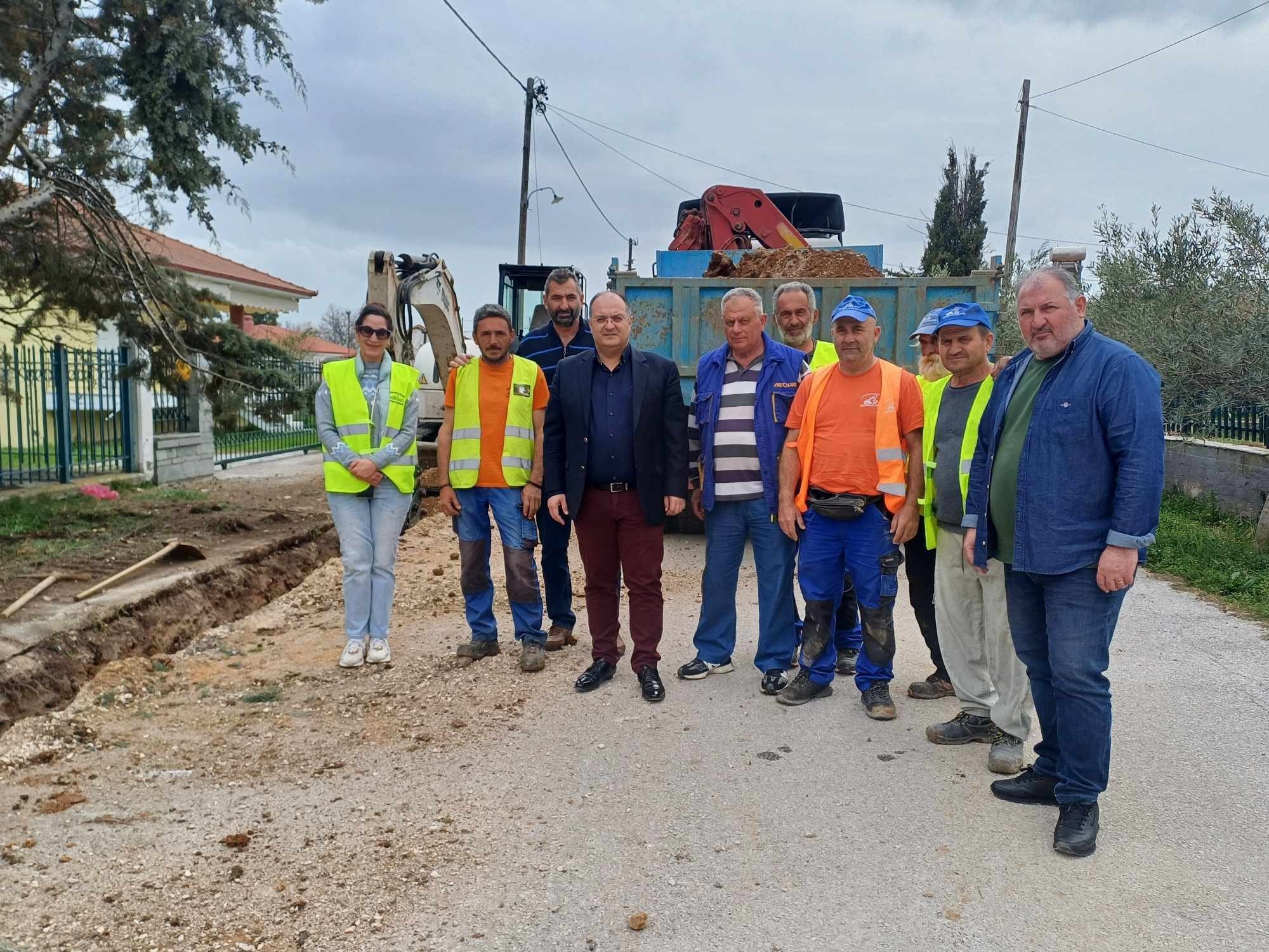 Δ. Κιλκίς - Εκσυγχρονίζεται η ύδρευση της Ευκαρπίας με έργα αντικατάστασης αμιάντου στο δίκτυό της