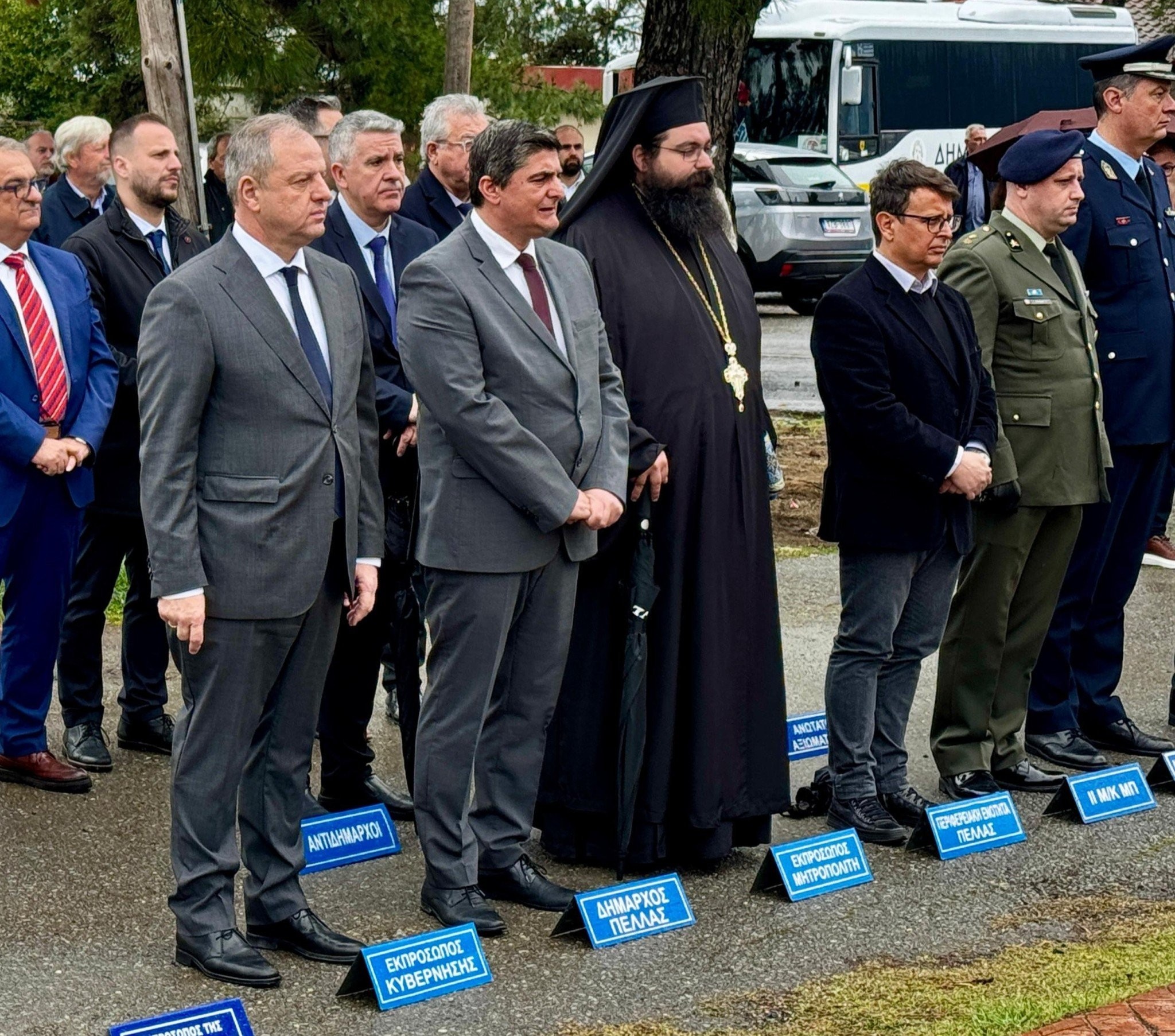 Εκπρόσωπος της Κυβέρνησης στην επέτειο μνήμης εκτέλεσης των Ελευθεροχωριτών, ο ΥφΑΑΤ Διονύσης Σταμενίτης