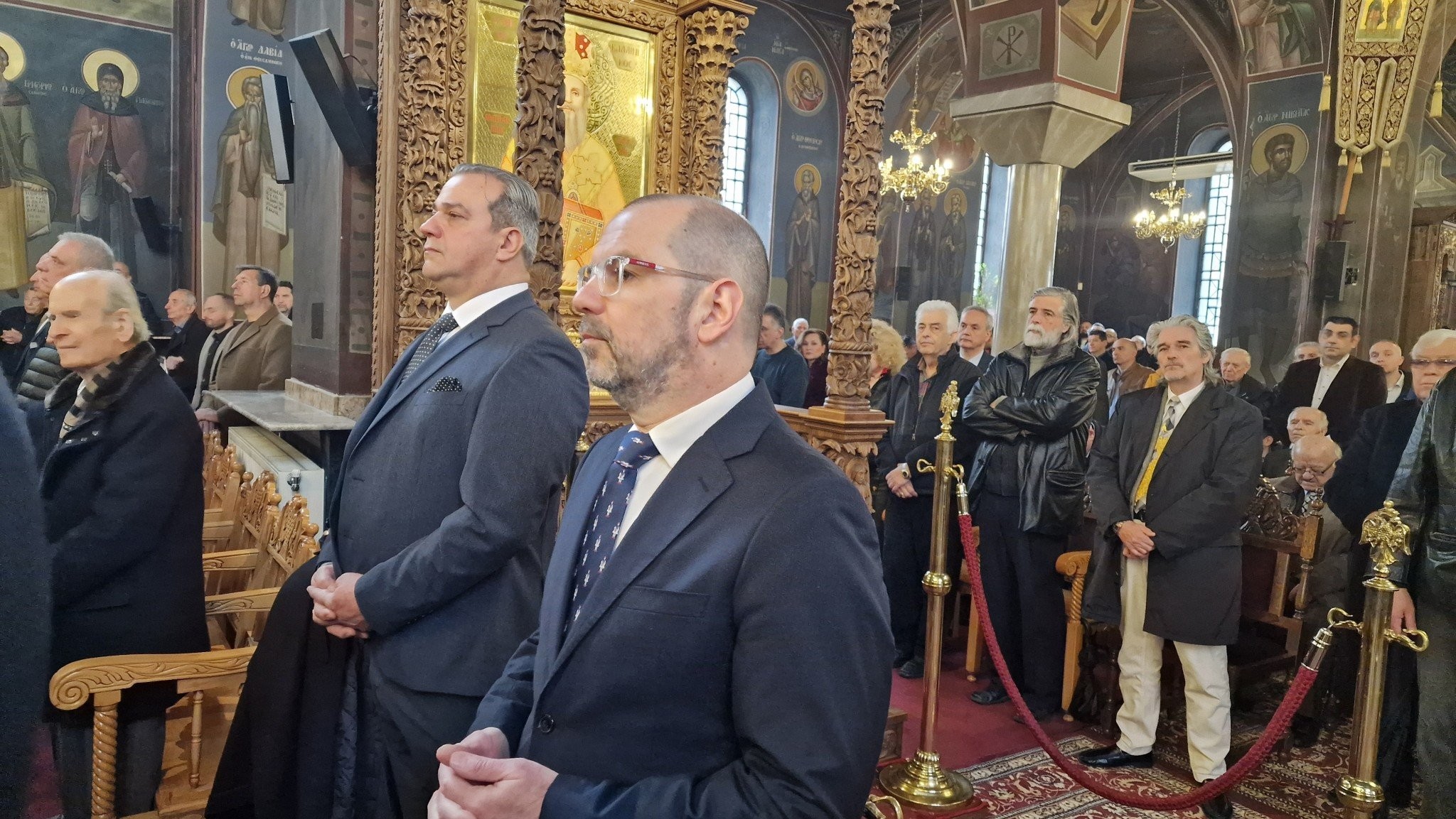 Με λαμπρότητα η Αρχιερατική Θεία Λειτουργία για την 25η Μαρτίου στην Αγία Σκέπη Έδεσσας