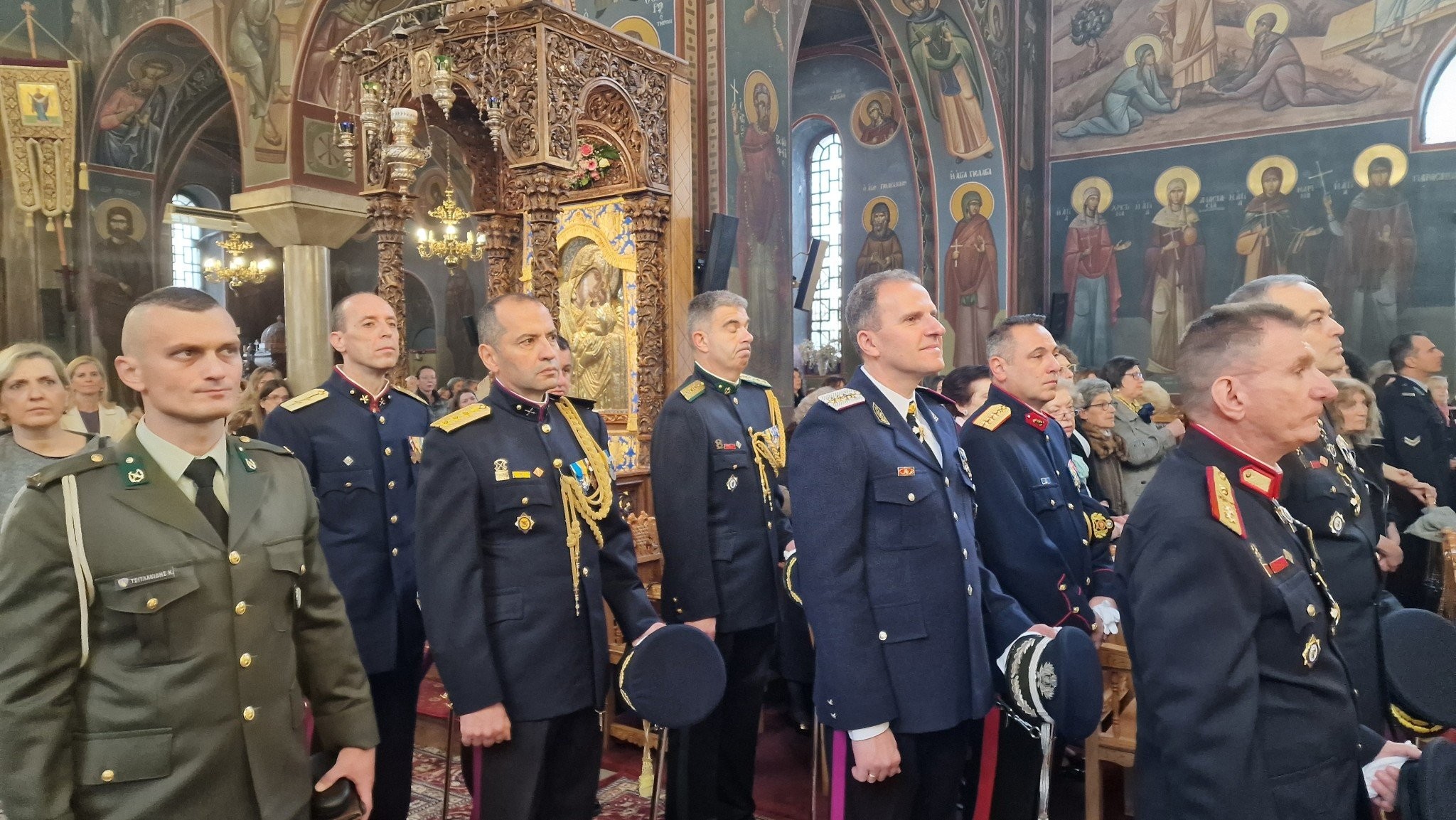Με λαμπρότητα η Αρχιερατική Θεία Λειτουργία για την 25η Μαρτίου στην Αγία Σκέπη Έδεσσας