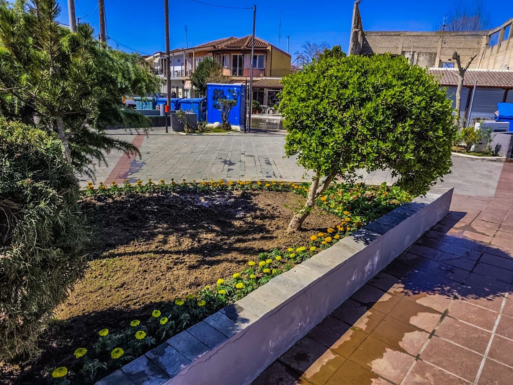 Άνοιξη στον Δήμο Δέλτα - Λουλούδια σε όλες τις πλατείες του δήμου