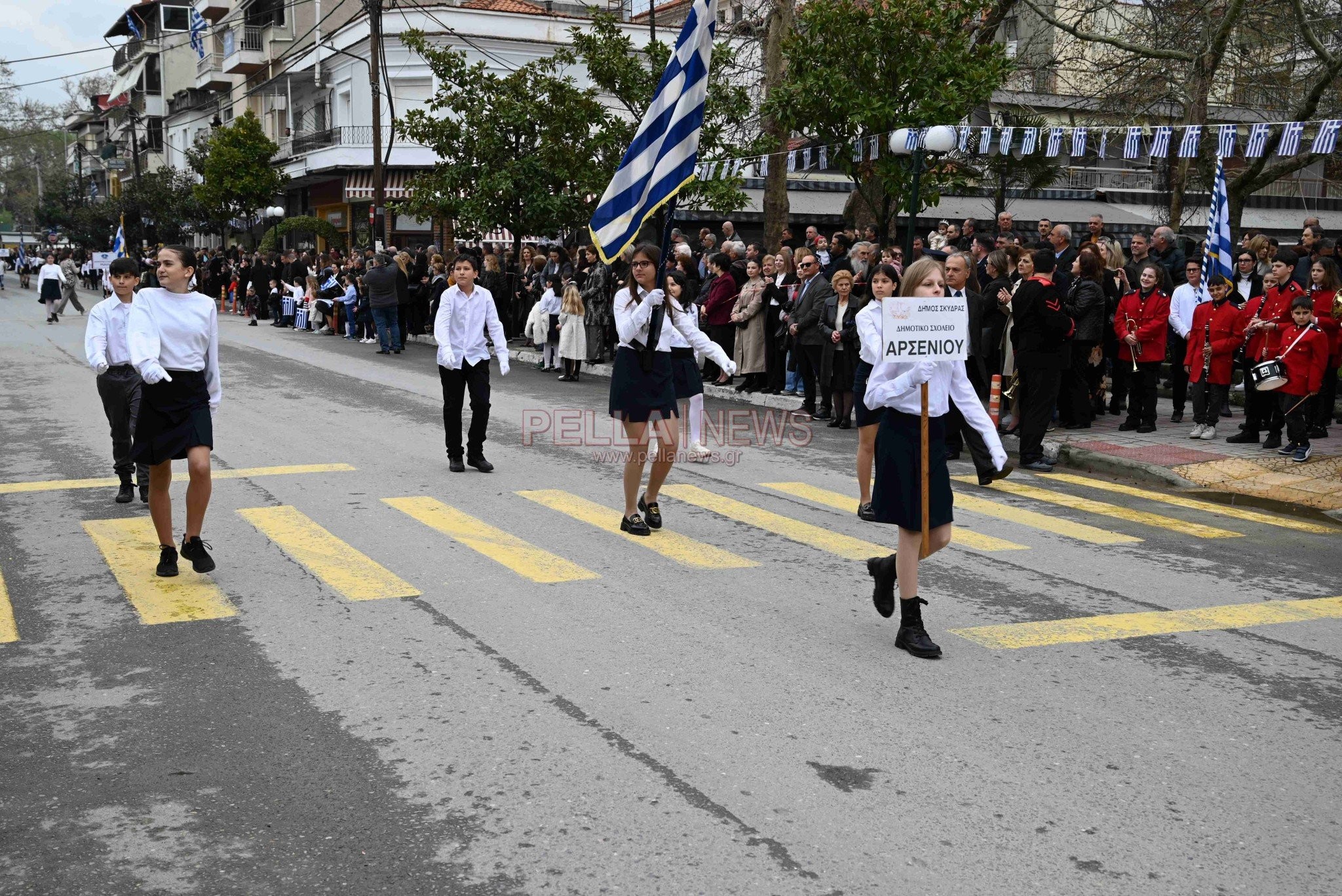 25η Μαρτίου 2025/Σκύδρα: Σχολεία και σύλλογοι τίμησαν την Εθνική Επέτειο με την κεντρική παρέλαση
