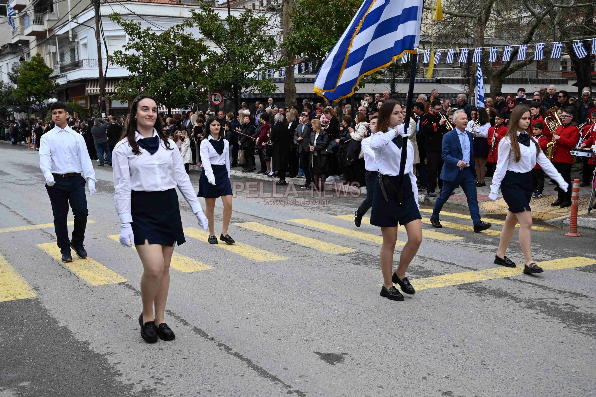 25η Μαρτίου 2025/Σκύδρα: Σχολεία και σύλλογοι τίμησαν την Εθνική Επέτειο με την κεντρική παρέλαση