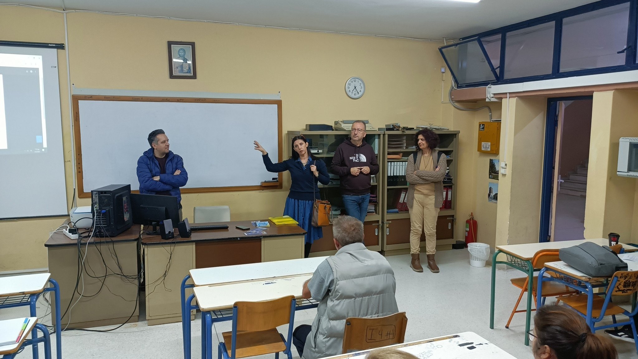 Το Σχολείο Δεύτερης Ευκαιρίας Γιαννιτσών επισκέφθηκε το Εσπερινό ΕΠΑΛ