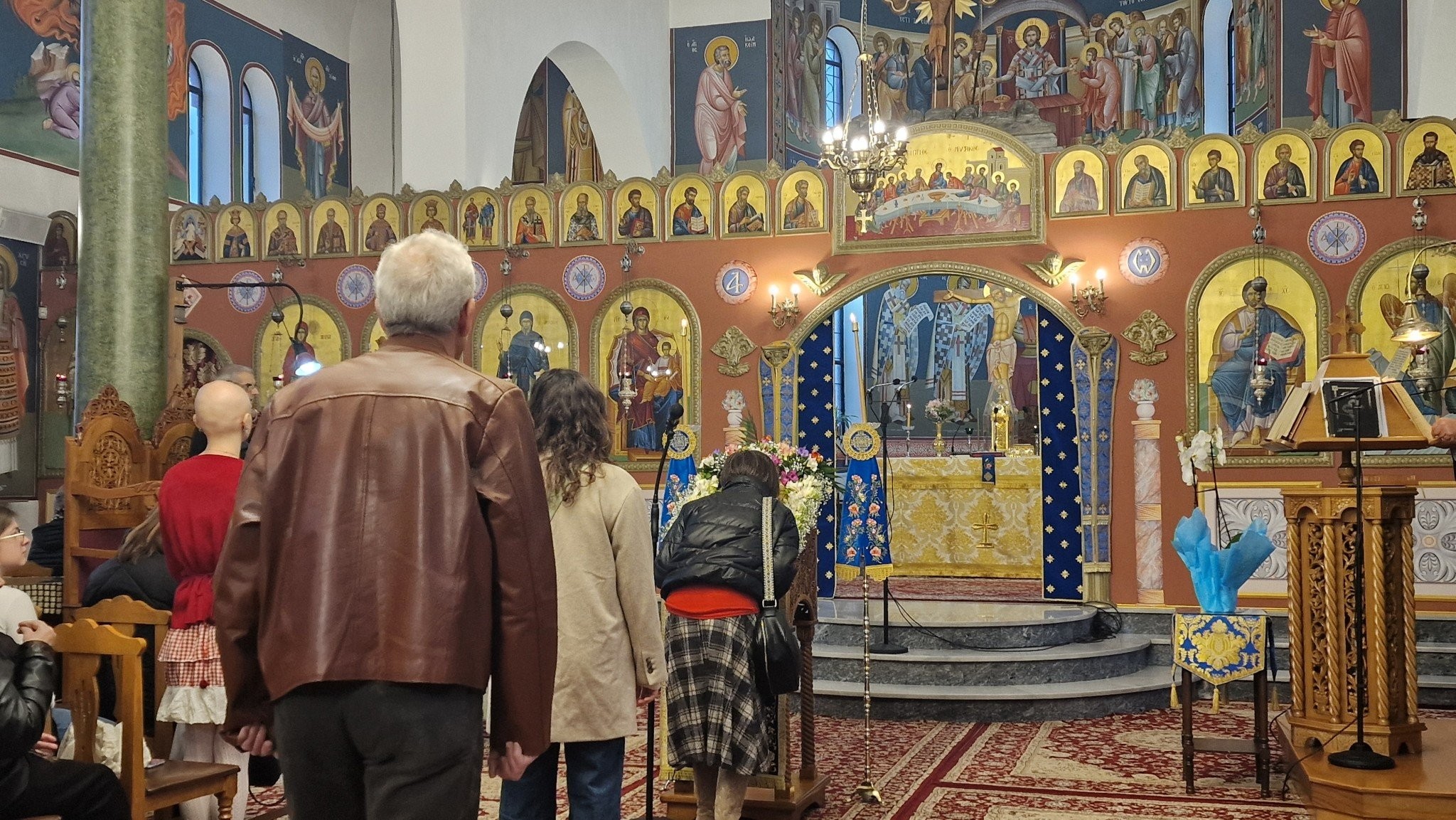 Με κατάνυξη τελέστηκε η Ακολουθία του Ακαθίστου Ύμνου στον Ιερό Ναό Αγίου Αντωνίου Αριδαίας