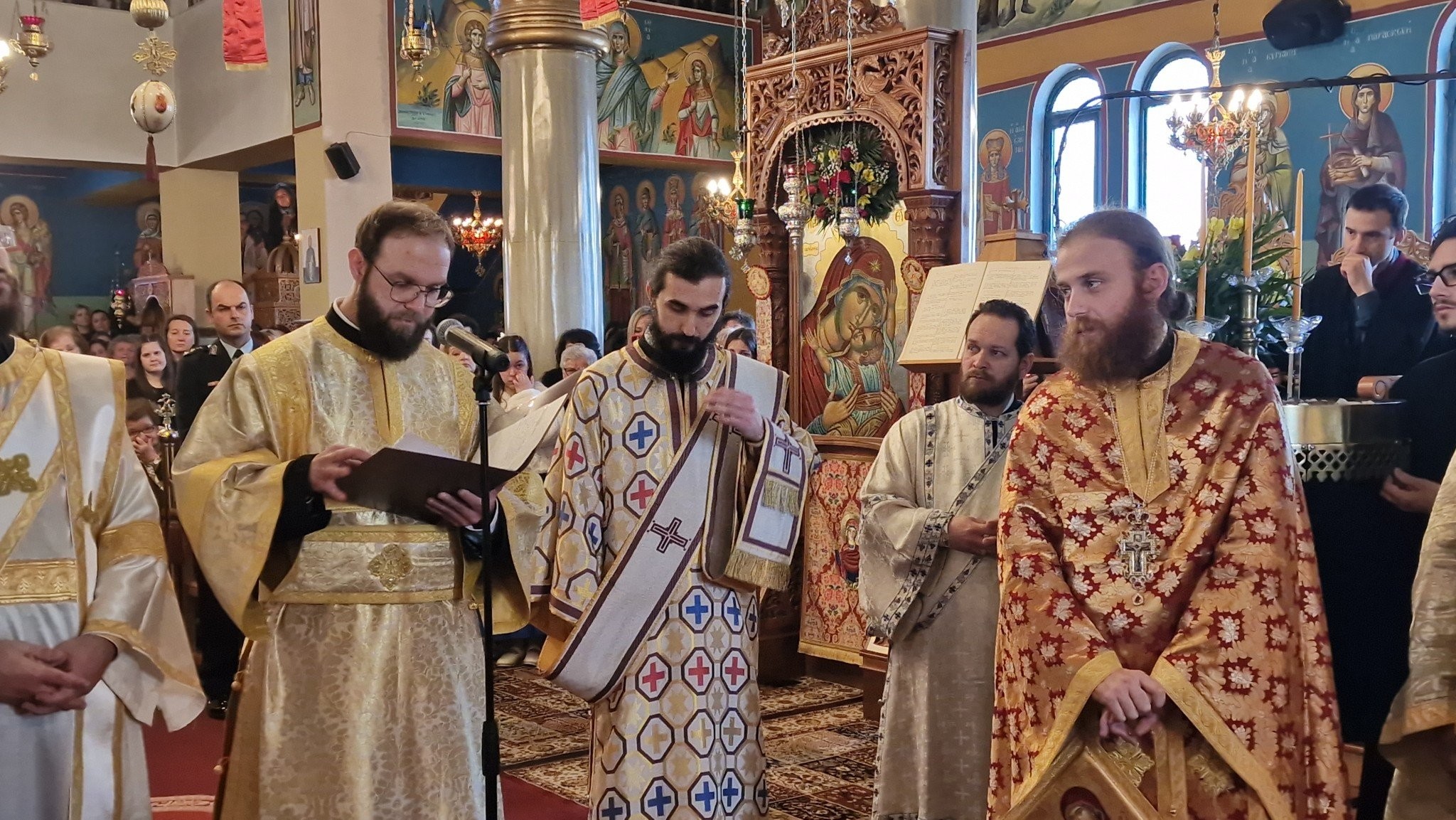 Σε κλίμα συγκίνησης η εις διάκονον χειροτονία του π. Ιωσήφ Παλάνη στο Άσπρο Σκύδρας