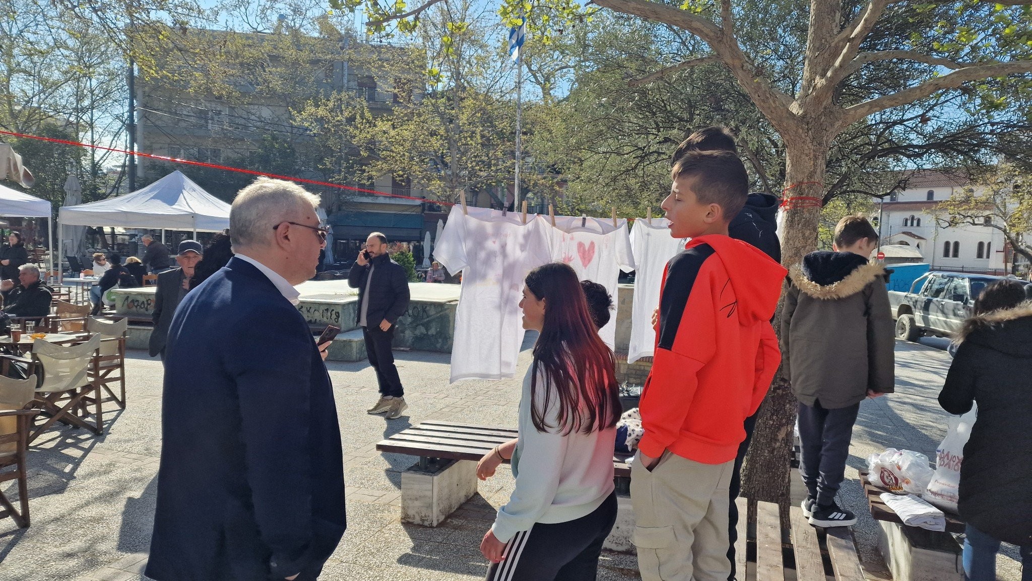 «Απλώνουμε Ευτυχία»: Μια πρωτότυπη δράση αλληλεγγύης από το 4ο Δημοτικό Σχολείο Αριδαίας