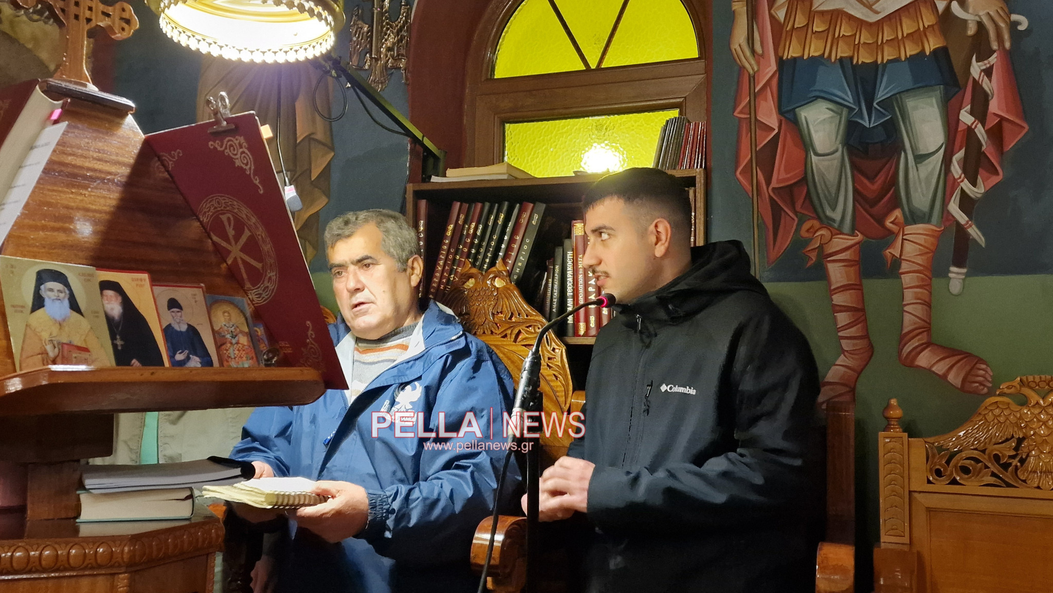 Η Ακολουθία του Νιπτήρος στον Ιερό Ναό Κοιμήσεως της Θεοτόκου Νεοχωρίου