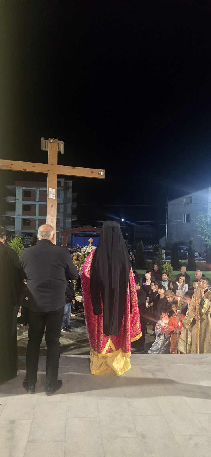 Κατανυκτική η Ακολουθία του Επιταφίου στον Ιερό Ναό Αγίου Αντωνίου Αριδαίας