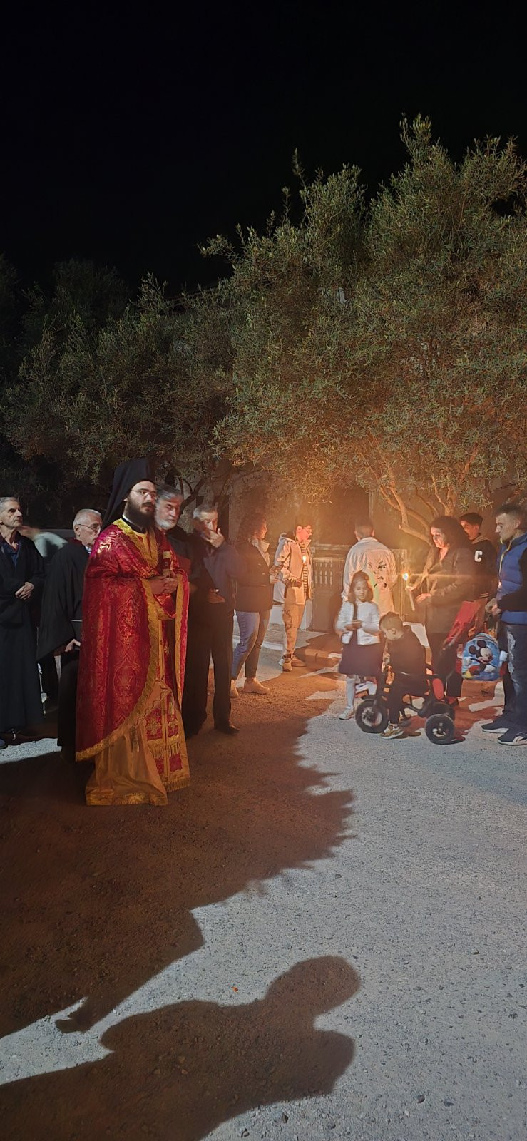 Κατανυκτική η Ακολουθία του Επιταφίου στον Ιερό Ναό Αγίου Αντωνίου Αριδαίας