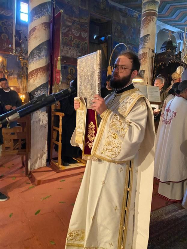 Εσπερινός της Αγάπης στην Ιερά Μονή Αρχαγγέλου Μιχαήλ Αλμωπίας με τον Επίσκοπο Αλμωπίας Στέφανο