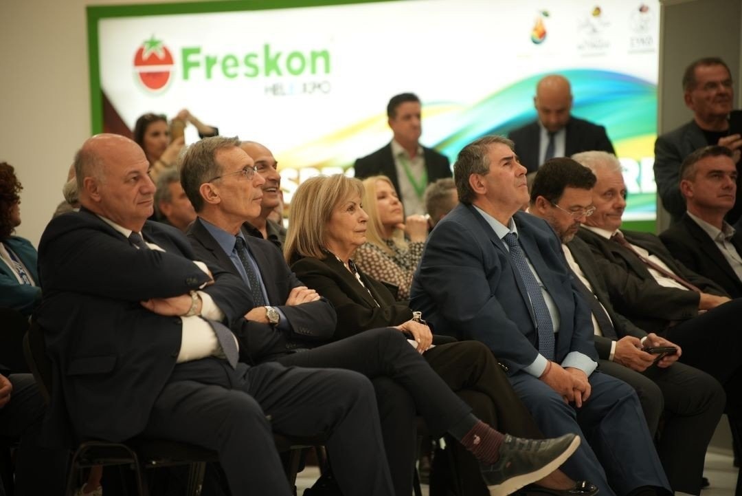 Η Περιφερειάρχης Κεντρικής Μακεδονίας Αθηνά Αηδονά στα εγκαίνια της FRESKON 2025