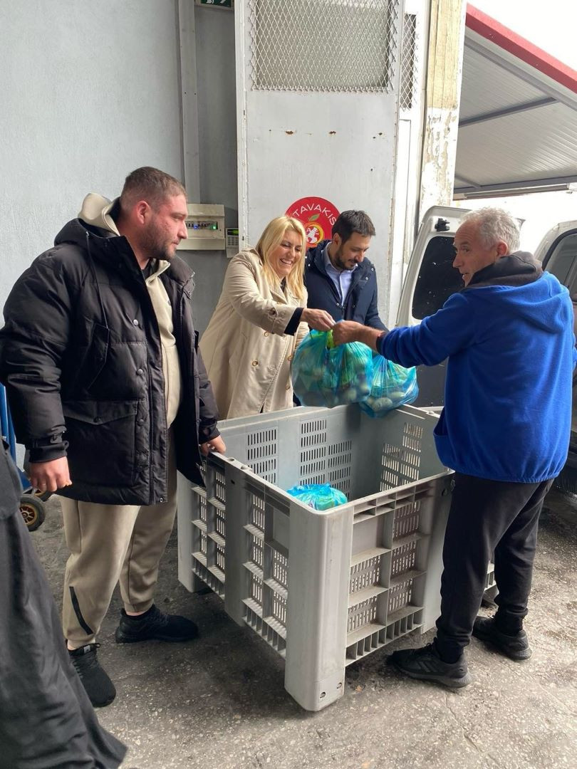 Τέσσερις τόνοι φρούτων και λαχανικών για την υποστήριξη ευπαθών ομάδων εν όψει του Πάσχα από την ΠΚΜ