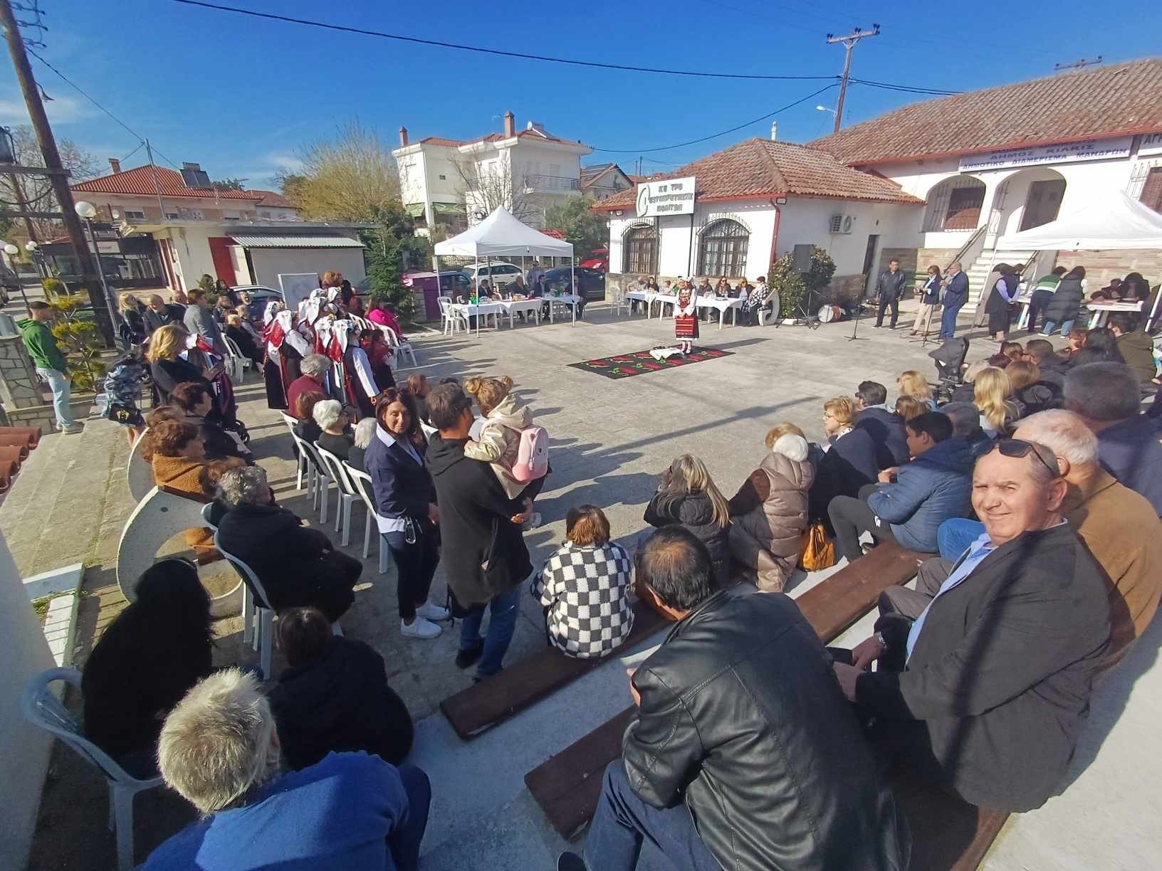 Στις ‘’Λαζαρίνες’’ των Μανδρών ο Δήμαρχος Κιλκίς