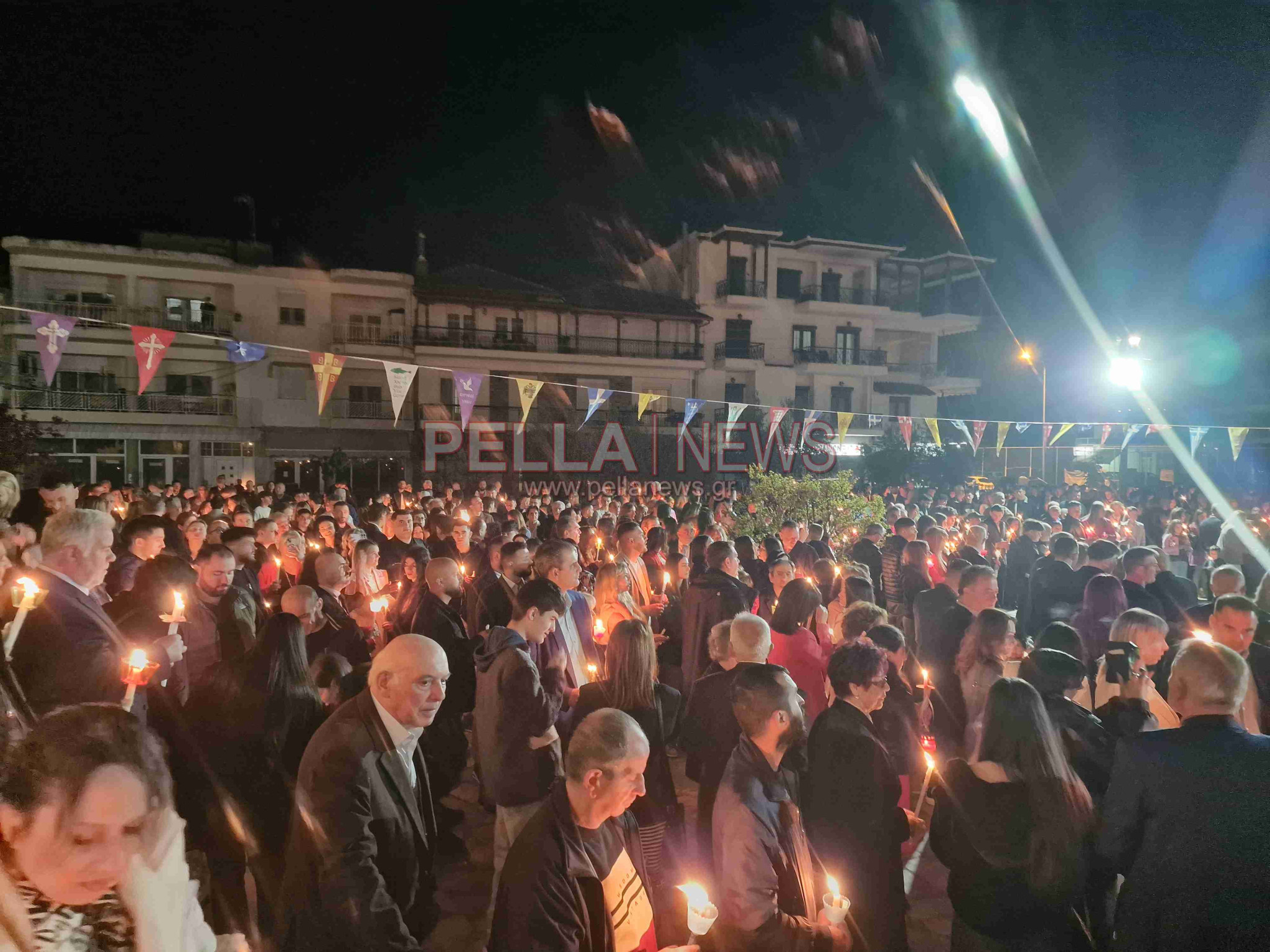 Χριστός Ανέστη: Χαρμόσυνες εικόνες από τον Ιερό Ναό Αγίου Στεφάνου Σκύδρας