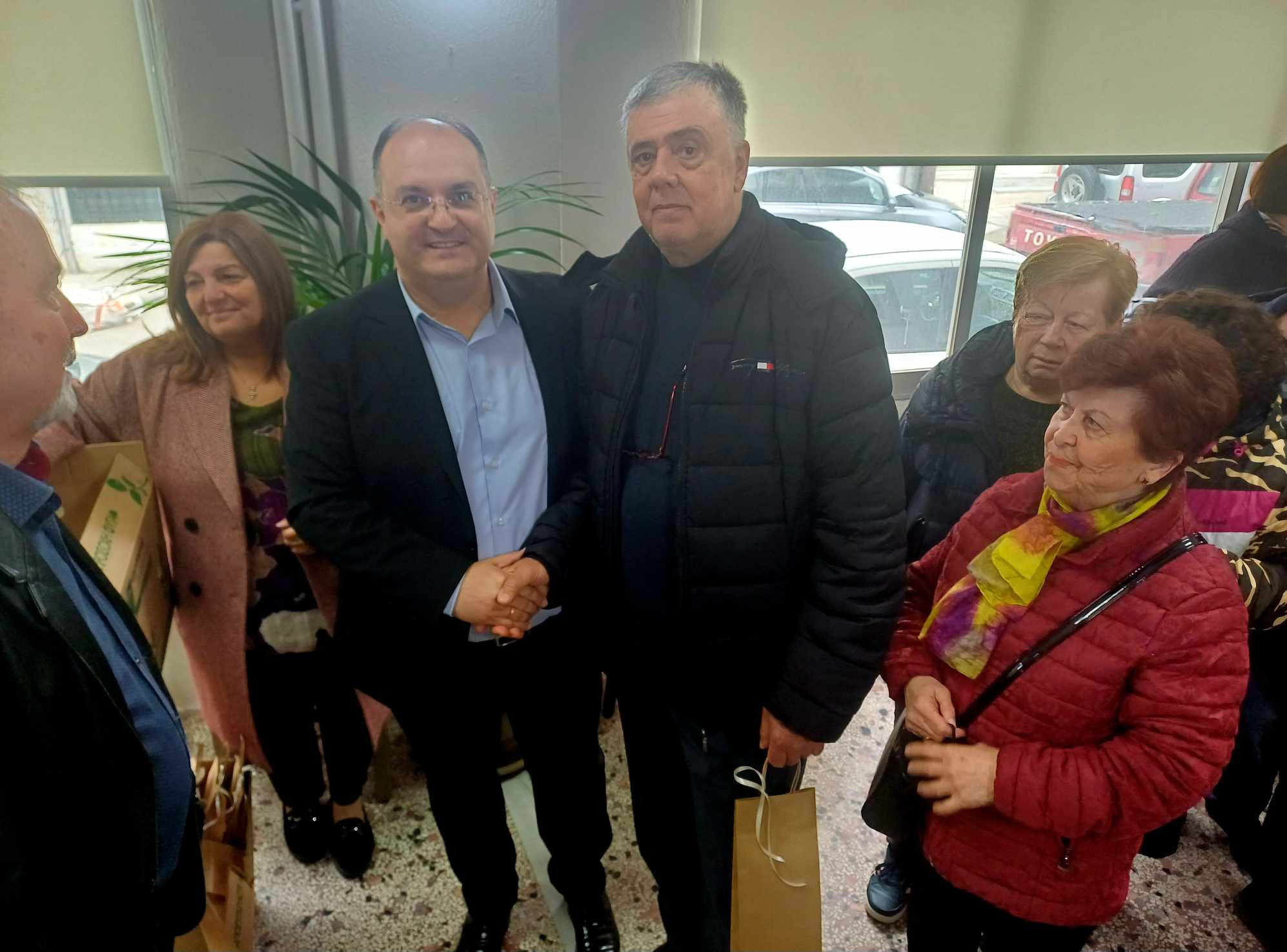 Ευχές και πασχαλινά δώρα στον ανακαινισμένο χώρο του ΚΑΠΗ Δήμου Κιλκίς
