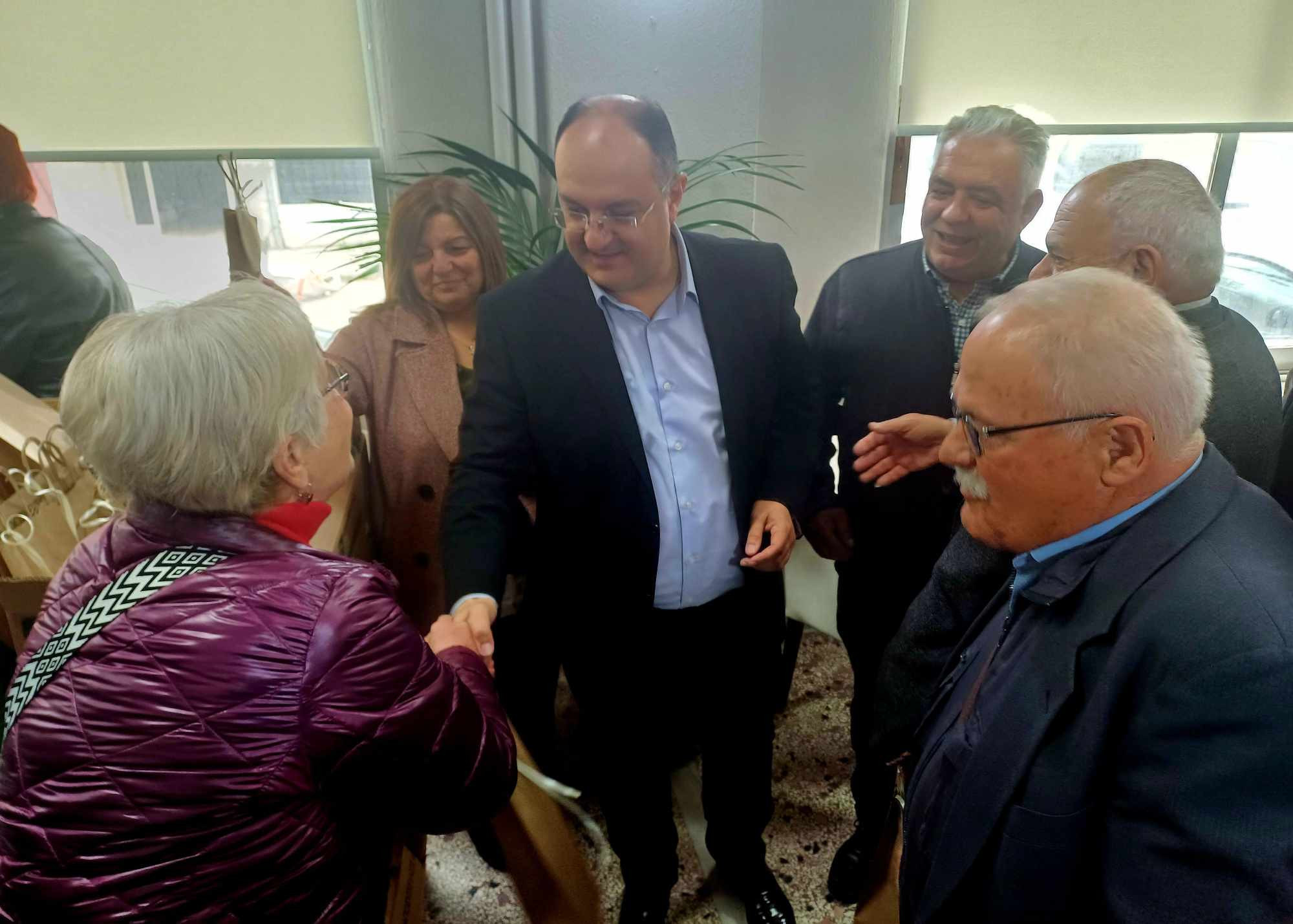 Ευχές και πασχαλινά δώρα στον ανακαινισμένο χώρο του ΚΑΠΗ Δήμου Κιλκίς
