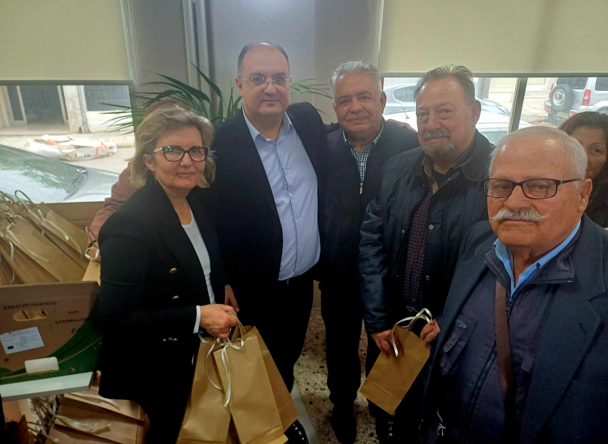 Ευχές και πασχαλινά δώρα στον ανακαινισμένο χώρο του ΚΑΠΗ Δήμου Κιλκίς