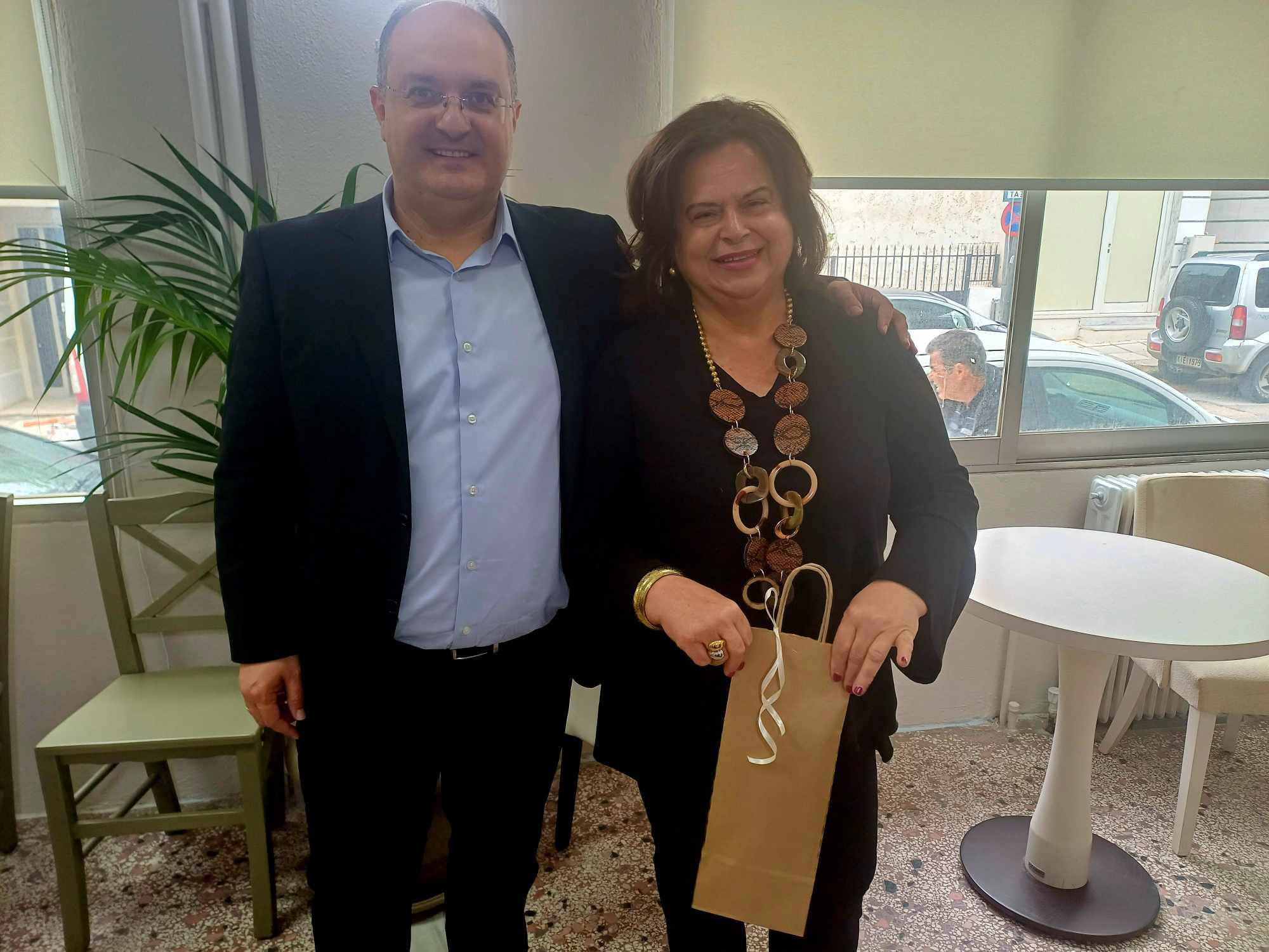 Ευχές και πασχαλινά δώρα στον ανακαινισμένο χώρο του ΚΑΠΗ Δήμου Κιλκίς