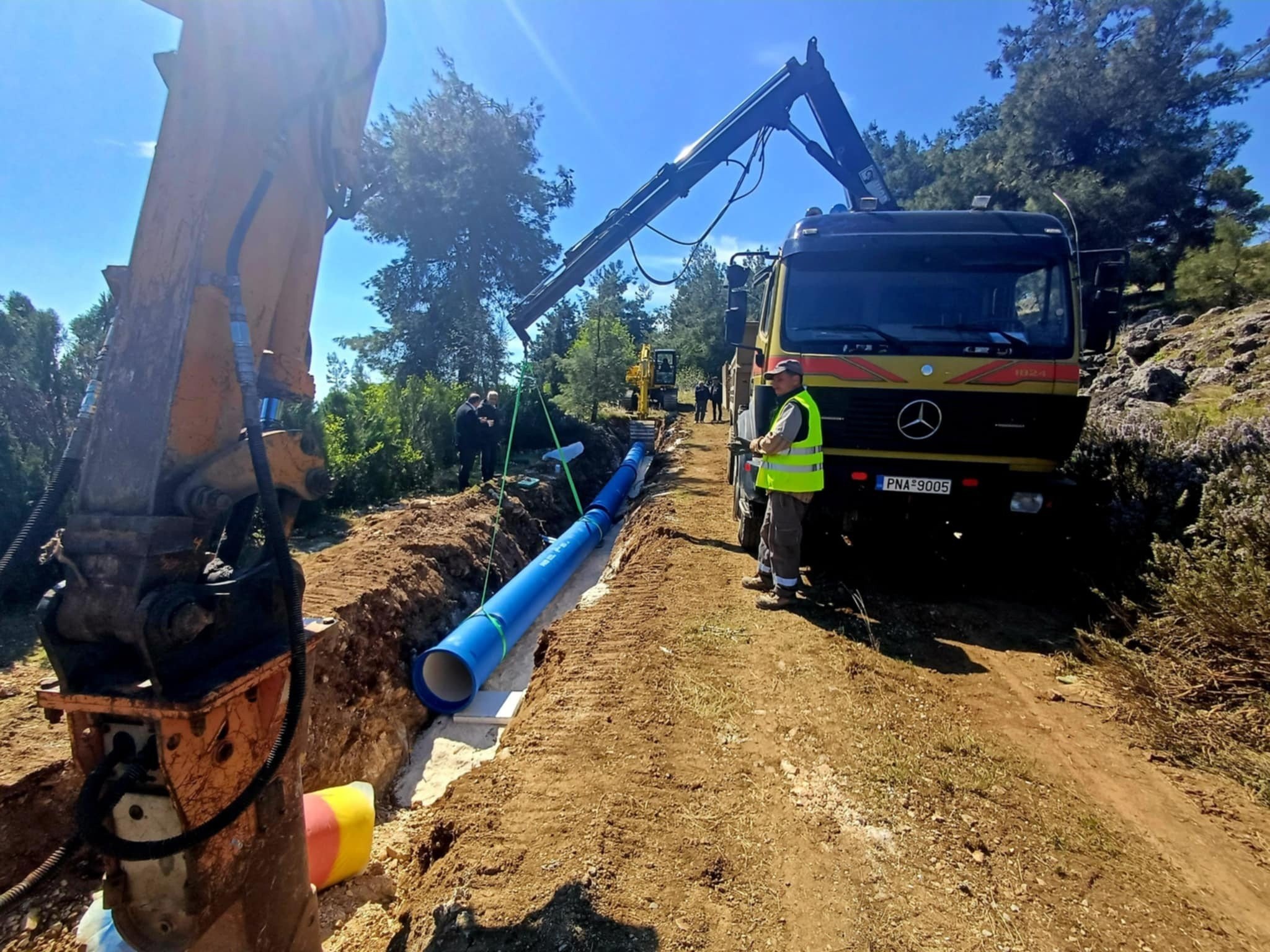 Με όδευση επτά χιλιομέτρων ο νέος υδροδοτικός αγωγός του πολεοδομικού συγκροτήματος Κιλκίς