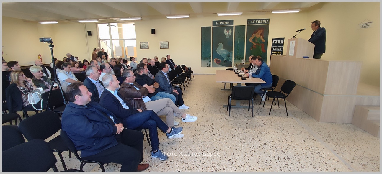 Έδεσσα: Ομιλία-παρουσίαση και συνέντευξη του Προέδρου της ΕΕΚΕ Απ. Ραυτόπουλο
