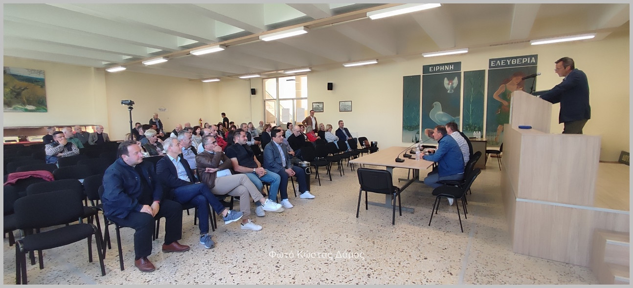 Έδεσσα: Ομιλία-παρουσίαση και συνέντευξη του Προέδρου της ΕΕΚΕ Απ. Ραυτόπουλο