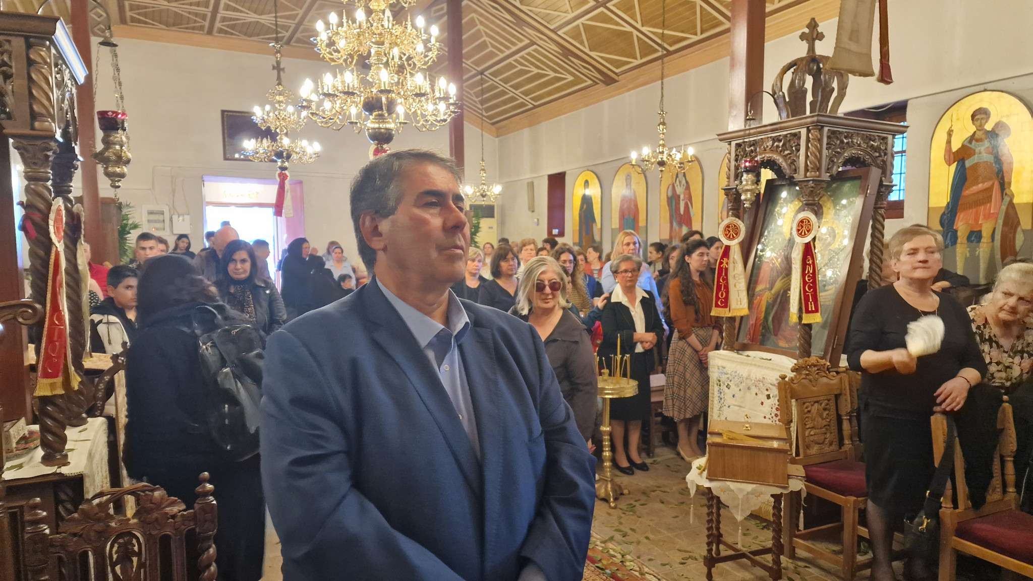 Πανηγυρίζει ο παλαιός Ιερός Ναός Αγίου Γεωργίου Σκύδρας