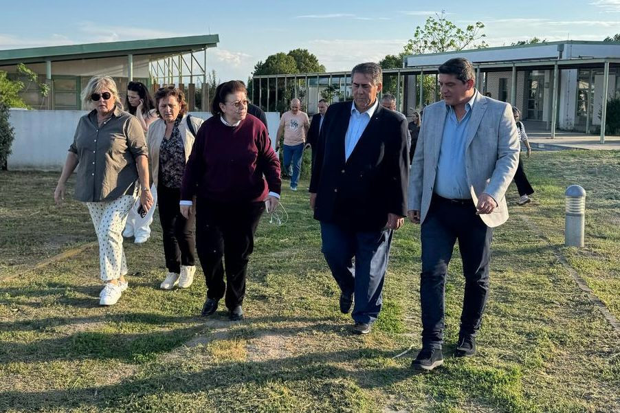 Στον αρχαιολογικό χώρο της Πέλλας η υπουργός Πολιτισμού Λ. Μενδώνη