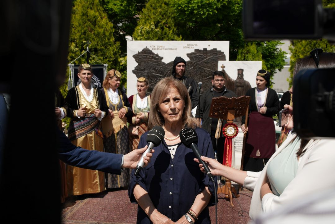 Η Αθηνά Αηδονά στις εκδηλώσεις για την Ημέρα Μνήμης της Γενοκτονίας των Ελλήνων του Πόντου
