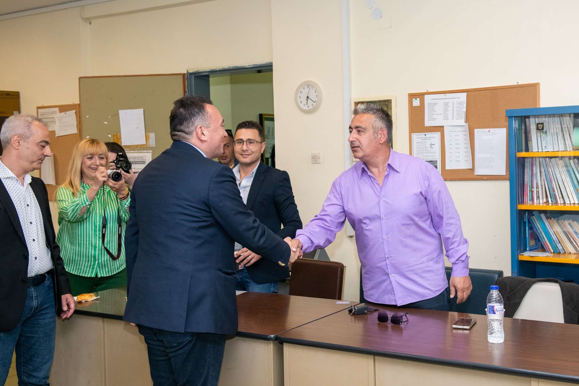 Ο Υφυπουργός Παιδείας Βλάσης Κωνσταντίνος επισκέφτηκε τη Σχολή Ανώτερης Επαγγελματικής Κατάρτισης στην Έδεσσα