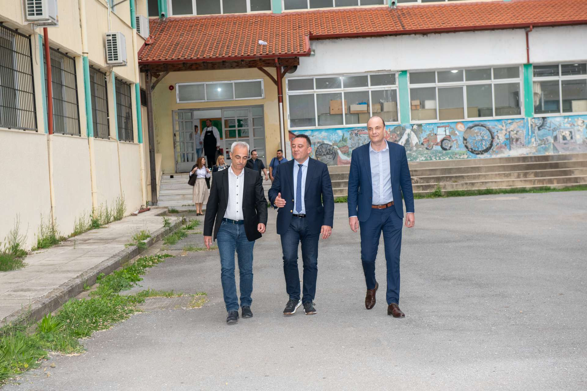 Ο Υφυπουργός Παιδείας Βλάσης Κωνσταντίνος επισκέφτηκε τη Σχολή Ανώτερης Επαγγελματικής Κατάρτισης στην Έδεσσα
