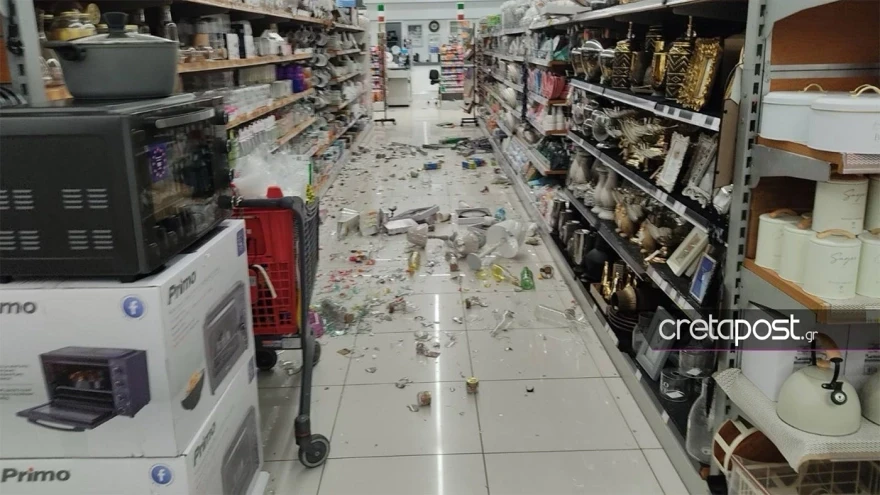 Σεισμός 6,1 Ρίχτερ ανοιχτά της Κρήτης-Οι πρώτες εικόνες
