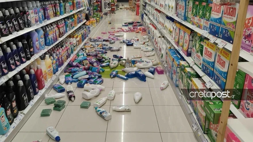 Σεισμός 6,1 Ρίχτερ ανοιχτά της Κρήτης-Οι πρώτες εικόνες