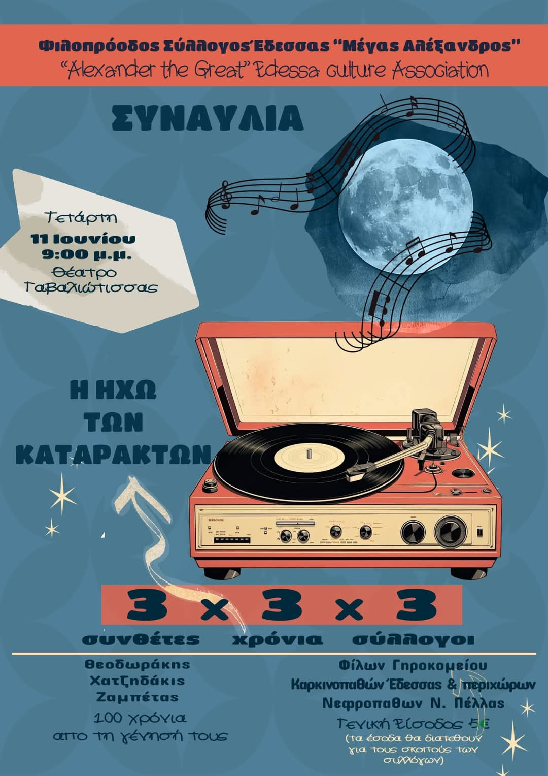 Μουσική υπό το φως της πανσελήνου: Μια συναυλία αγάπης και αλληλεγγύης