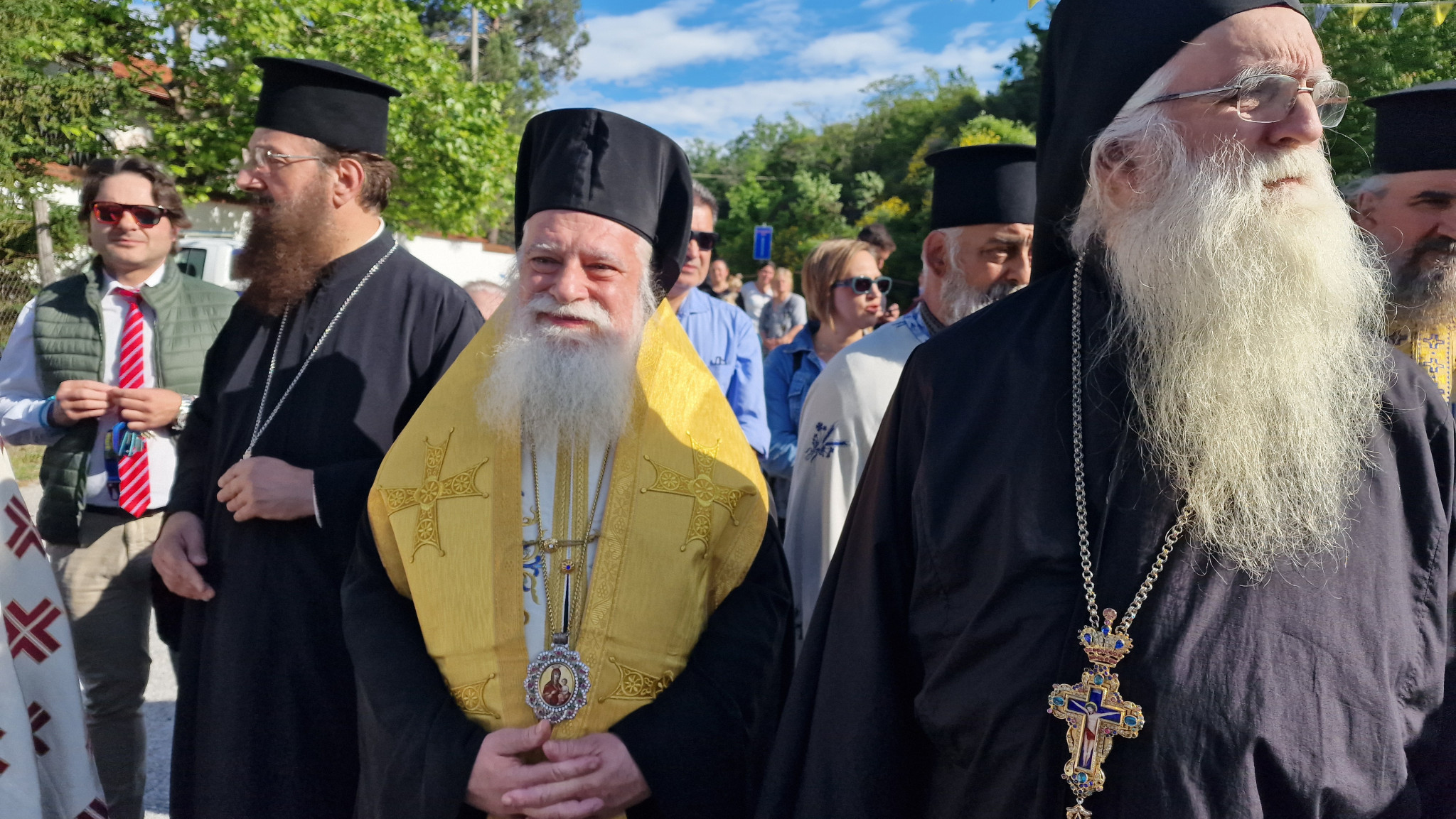 Με λαμπρότητα η υποδοχή της Ιεράς Εικόνας της Παναγίας της Βηματάρισσας στη Γρίβα