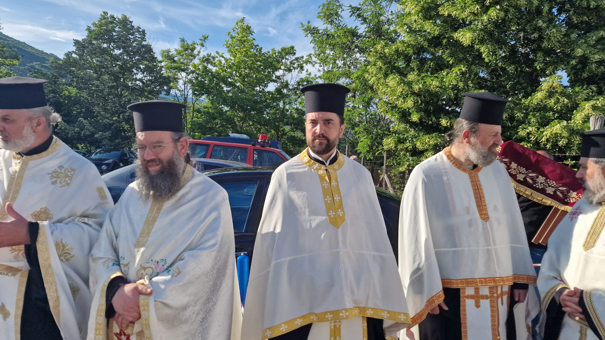Με λαμπρότητα η υποδοχή της Ιεράς Εικόνας της Παναγίας της Βηματάρισσας στη Γρίβα