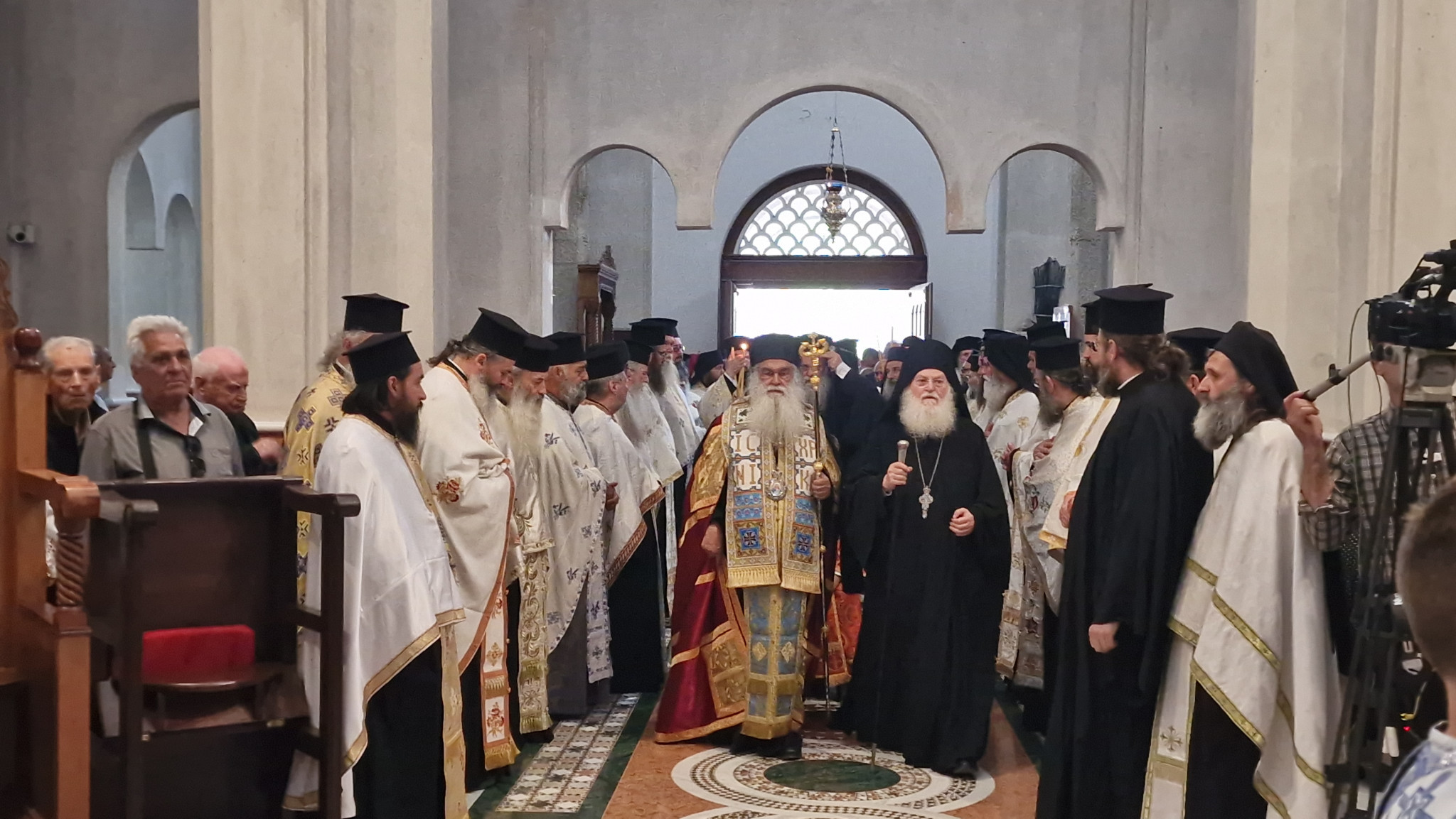Με λαμπρότητα η υποδοχή της Ιεράς Εικόνας της Παναγίας της Βηματάρισσας στη Γρίβα
