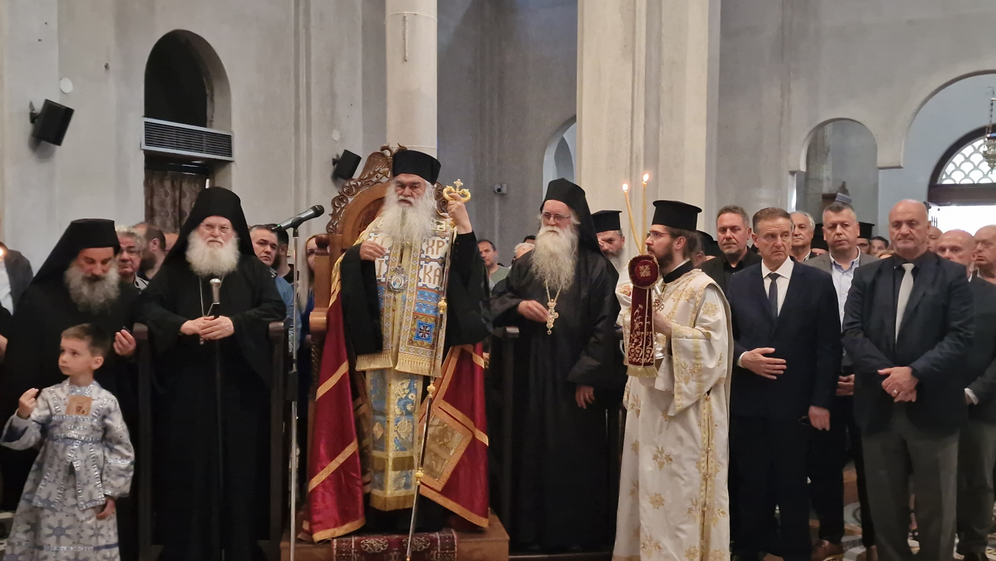 Με λαμπρότητα η υποδοχή της Ιεράς Εικόνας της Παναγίας της Βηματάρισσας στη Γρίβα