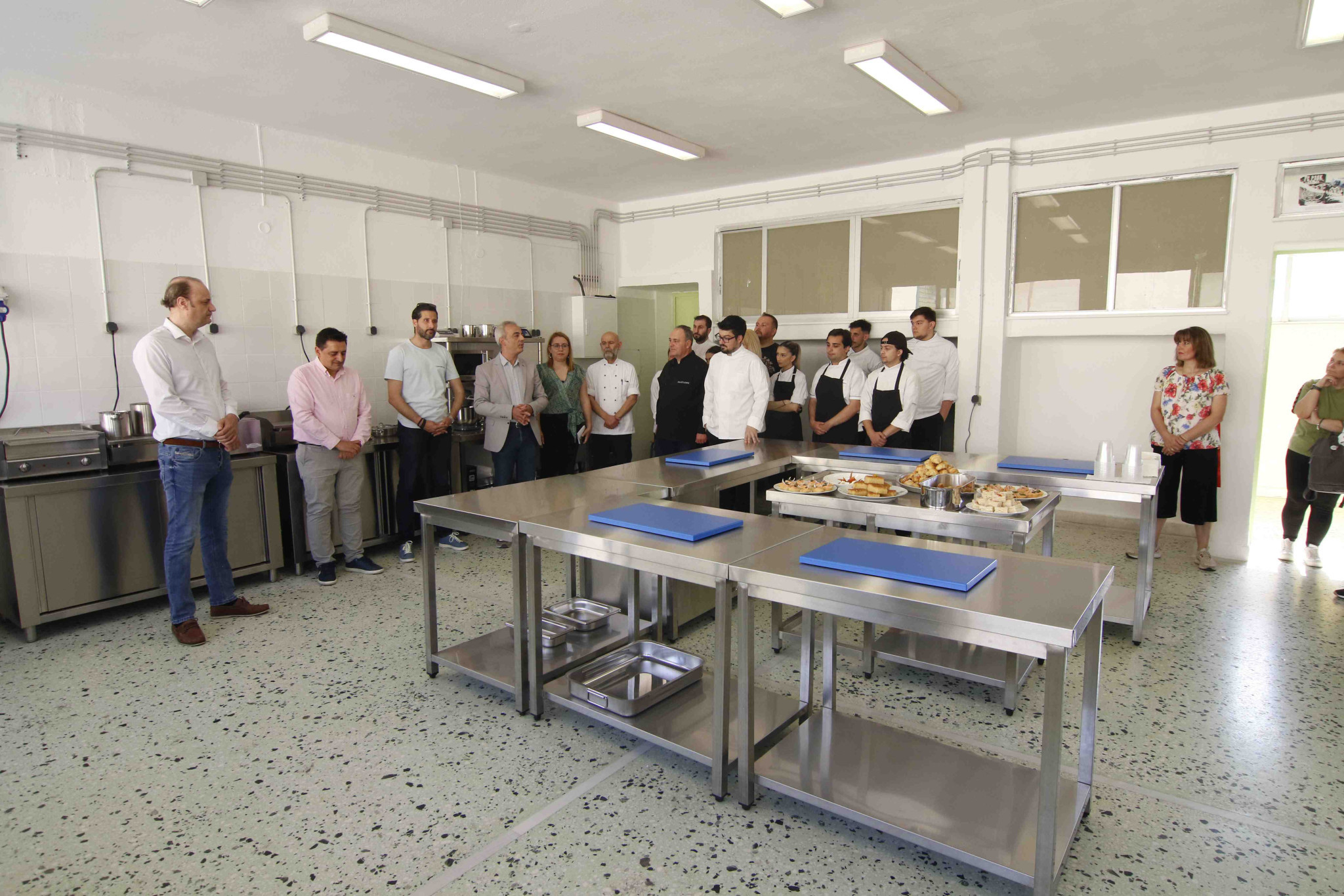 Εγκαίνια του νέου Εργαστηρίου Μαγειρικής στο σχολικό συγκρότημα του ΕΠΑΛ-ΕΚ Έδεσσας
