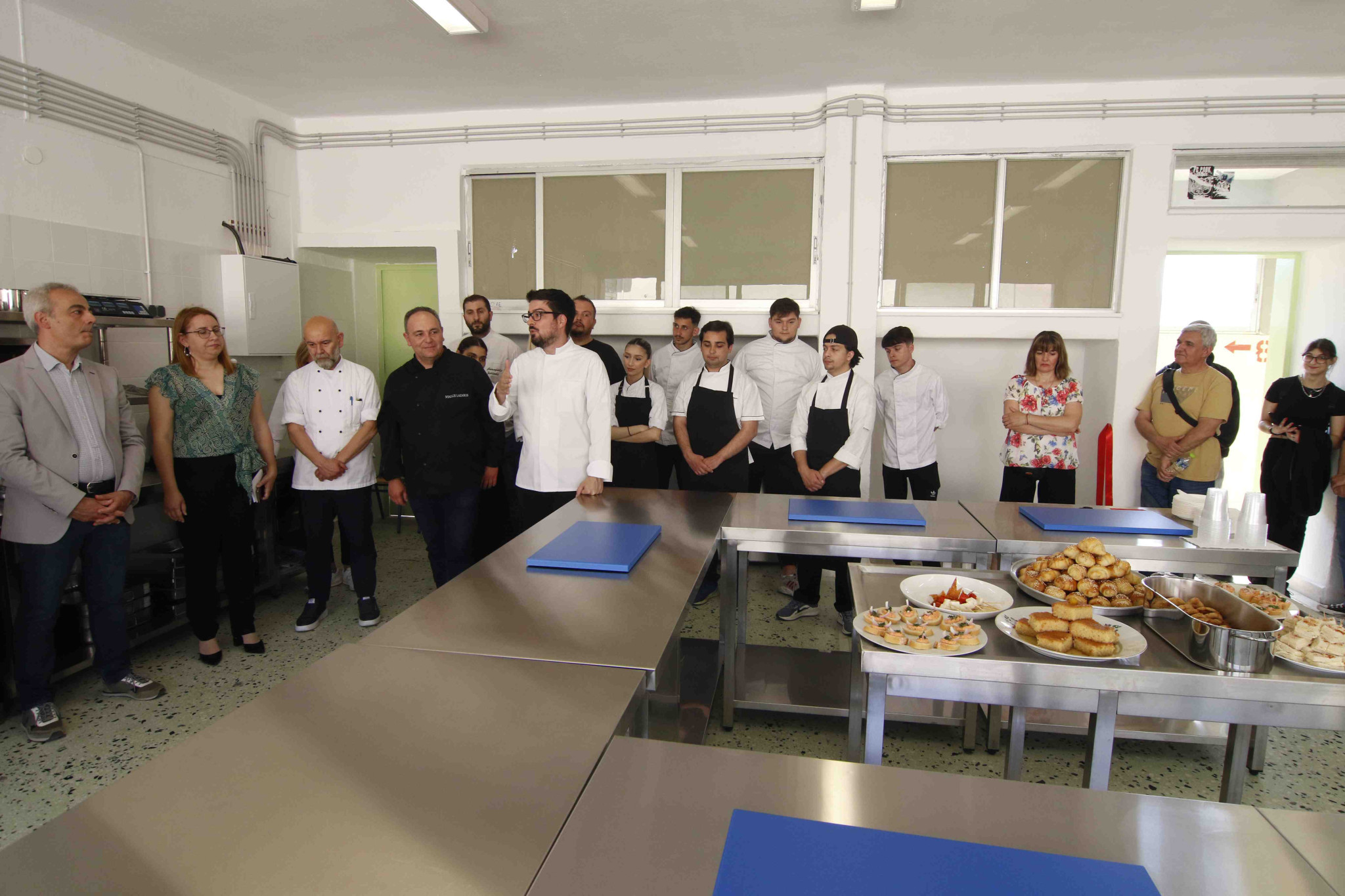 Εγκαίνια του νέου Εργαστηρίου Μαγειρικής στο σχολικό συγκρότημα του ΕΠΑΛ-ΕΚ Έδεσσας