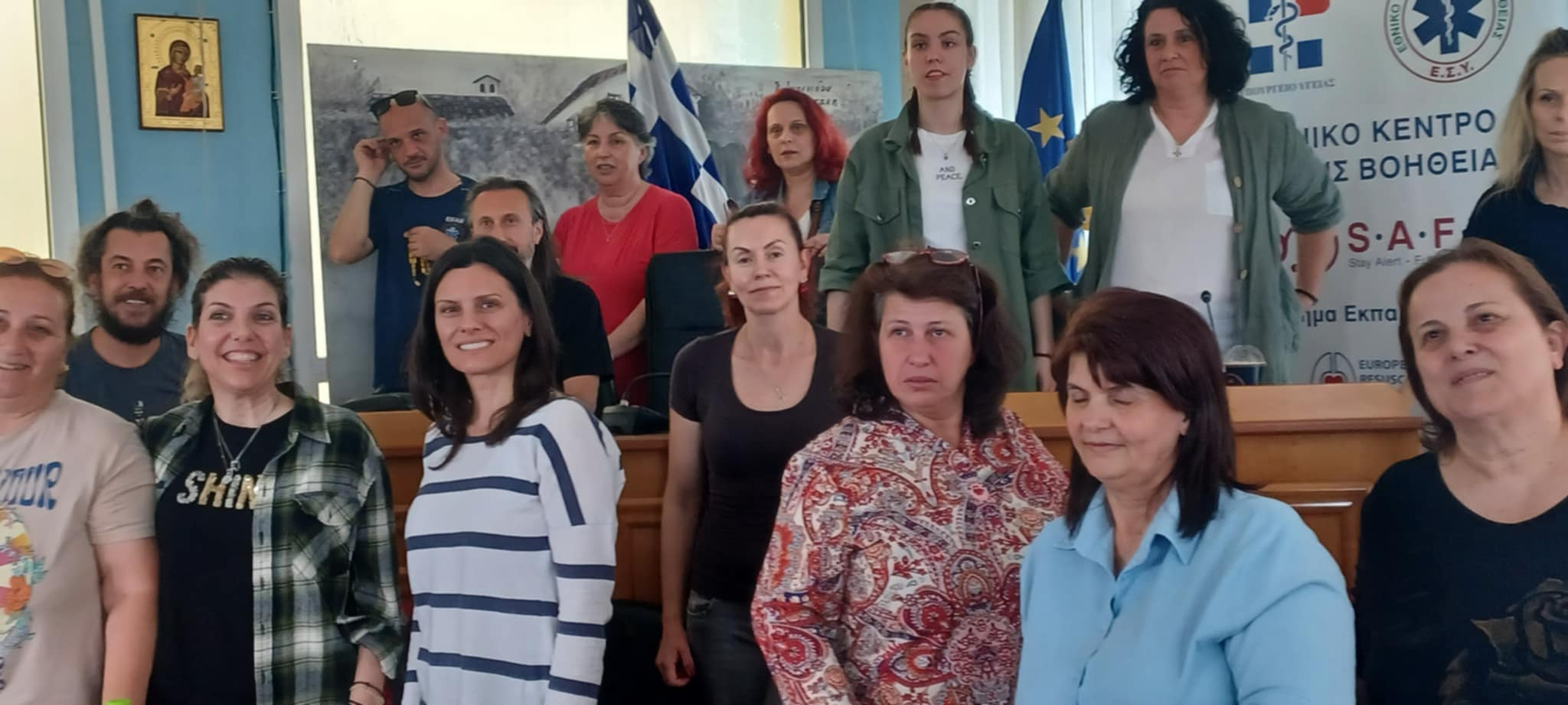 Σεμινάριο εκπαίδευσης ΚΑΡΠΑ και χρήση φορητού απινιδωτή στους υπαλλήλους του Δήμου Αλμωπίας