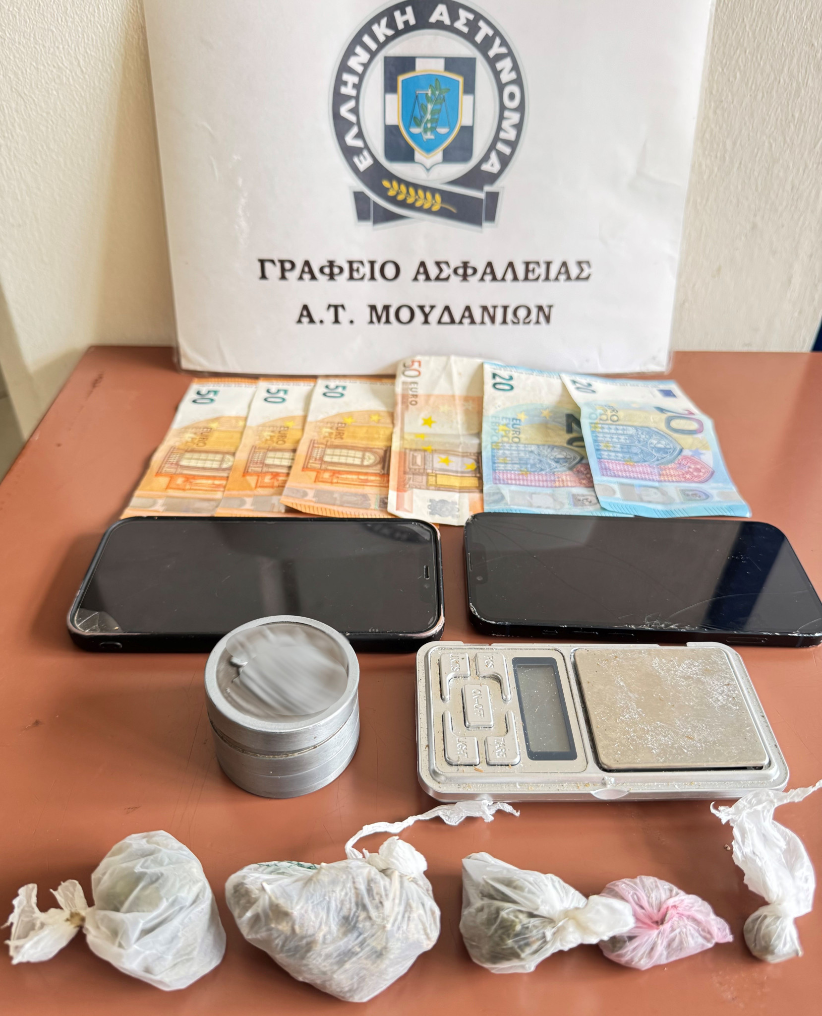 Συλλήψεις για παράβαση της νομοθεσίας περί ναρκωτικών