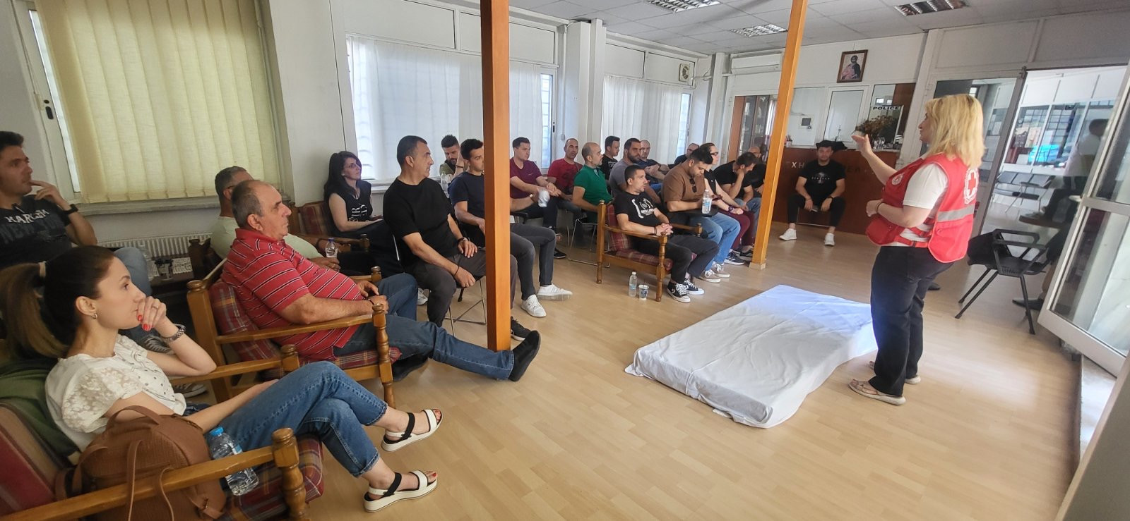 Διεύθυνση Αστυνομίας Πέλλας- Διήμερη εκπαίδευση "Παροχής Πρώτων Βοηθειών"