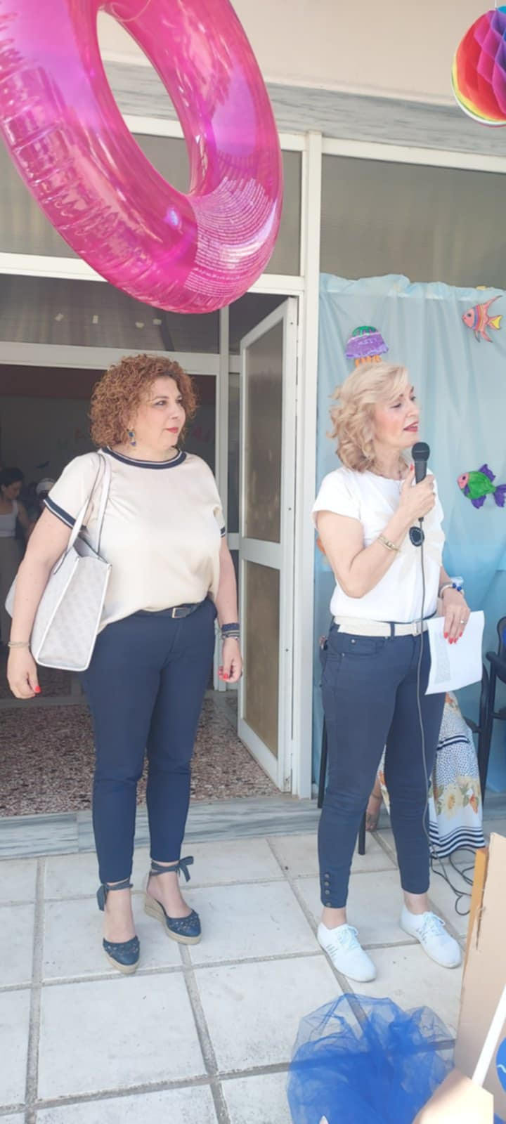 Η Αντιδήμαρχος Ελένη Πατλάκη στην αποχαιρετιστήρια σχολική γιορτή του Ειδικού Σχολείου Κιλκίς